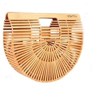 Bamboo Handbag Handmade Tote Bamboo